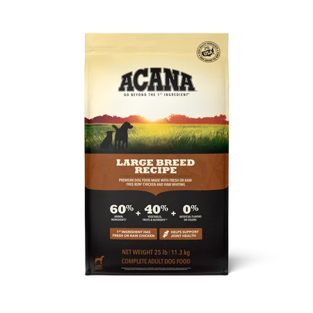 ACANA Adult Large Breed Recipe package