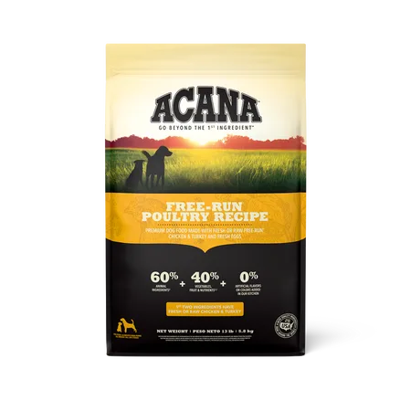 Free-Run Poultry Recipe Dry Dog Food package