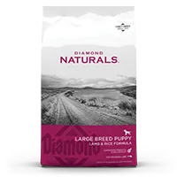 Large Breed Puppy Lamb & Rice Formula package