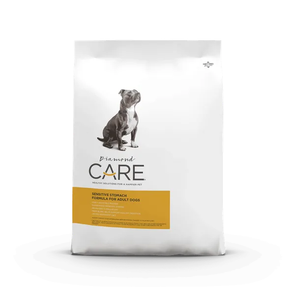 Diamond CARE SENSITIVE STOMACH FORMULA FOR ADULT DOGS package