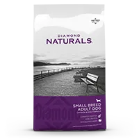 Diamond Naturals SMALL BREED ADULT DOG CHICKEN & RICE FORMULA package