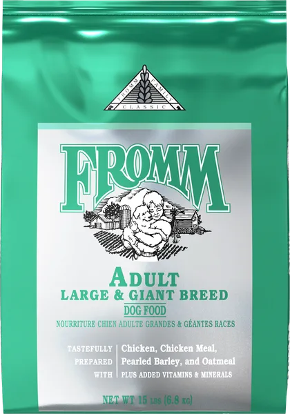 Classic Adult Large & Giant Breed Dry Dog Food package