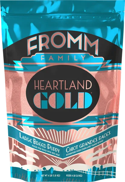 Heartland Gold Large Breed Puppy Dry Dog Food package