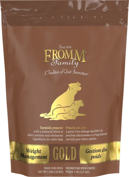 Gold Weight Management Dry Dog Food package