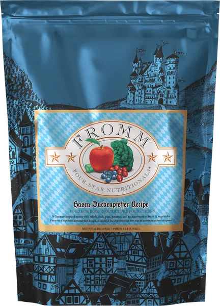 Four-Star Hasen Duckenpfeffer® Dry Dog Food package