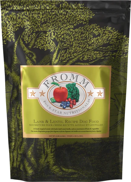 Four-Star Lamb & Lentil Recipe Dry Dog Food package