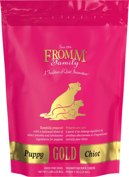 Gold Puppy Dry Dog Food package