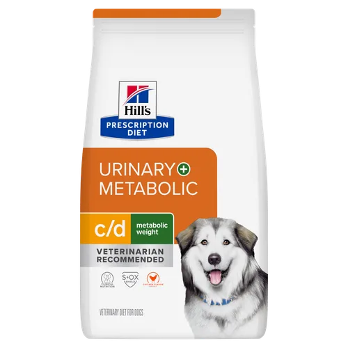 c/d Multicare + Metabolic Weight Dry Dog Food package