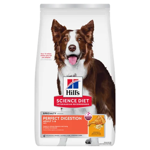 Adult Perfect Digestion Chicken & Barley Recipe Dog Food package