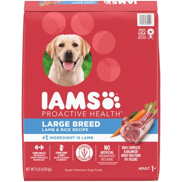 IAMS™ LARGE BREED LAMB & RICE package