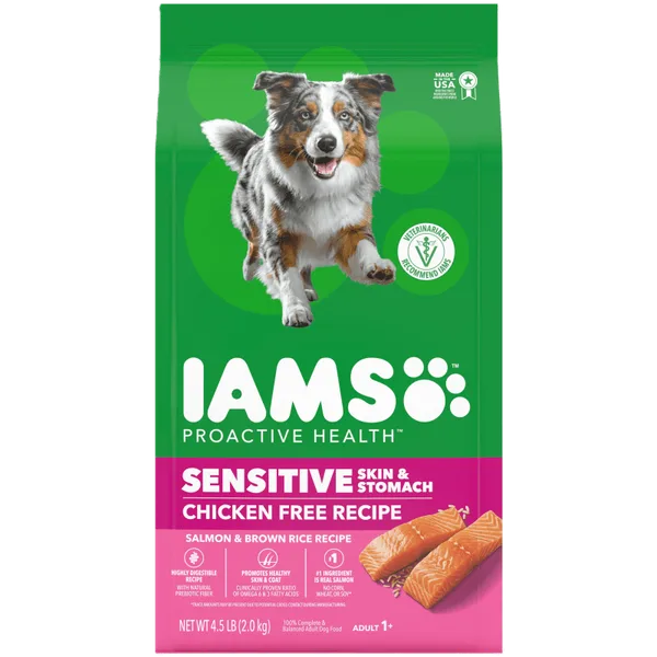 Proactive Health Sensitive Skin & Stomach Adult Dry Dog Food Salmon package