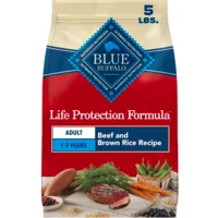 Blue Buffalo Life Protection Adult Beef & Brown Rice bag supplied by the retailer
