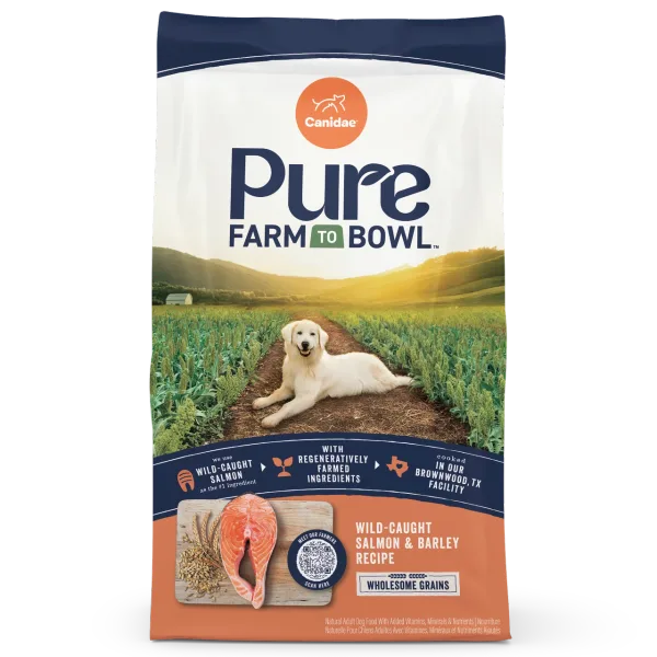 Pure Farm to Bowl Wild-Caught Salmon & Barley Recipe package