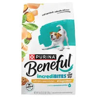 Purina Beneful IncrediBITES Small Breed Chicken Adult Dry Dog Food package