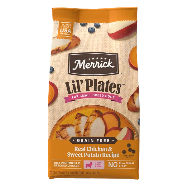 Lil' Plates Grain Free Real Chicken & Sweet Potatoes Recipe Dry Dog Food package