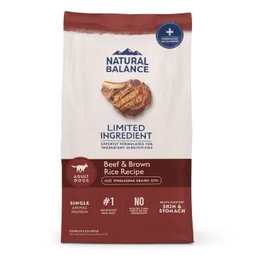 Beef & Brown Rice Recipe package