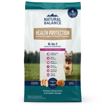 Chicken, Brown Rice & Pumpkin Small Breed Recipe package