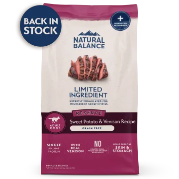 Reserve Sweet Potato & Venison Recipe package