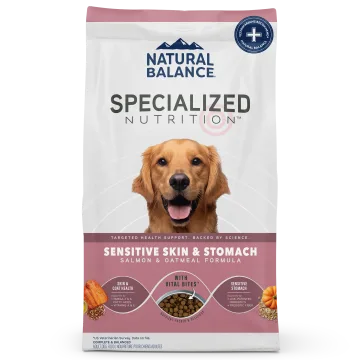 Sensitive Skin & Stomach Salmon & Oatmeal Dog Food Formula package
