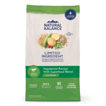 Vegetarian Recipe with Superfood Blend package