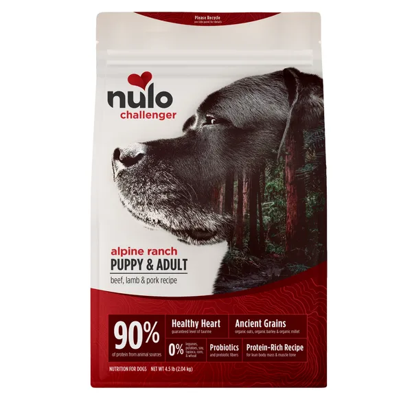 Challenger Organic Ancient Grains Beef, Lamb & Pork Recipe for Dogs package