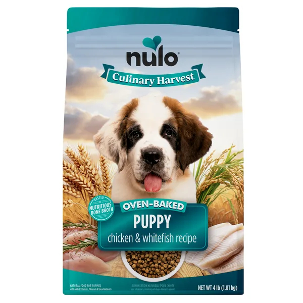 Culinary Harvest Puppy Chicken & Whitefish Recipe for Dogs package