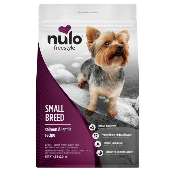 FreeStyle Small Breed Salmon & Lentils Recipe for Dogs package