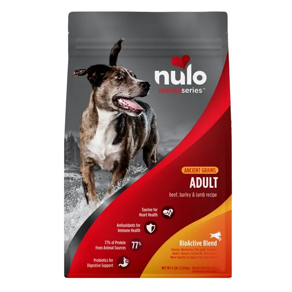 MedalSeries Ancient Grains Beef, Barley & Lamb Recipe for Dogs package