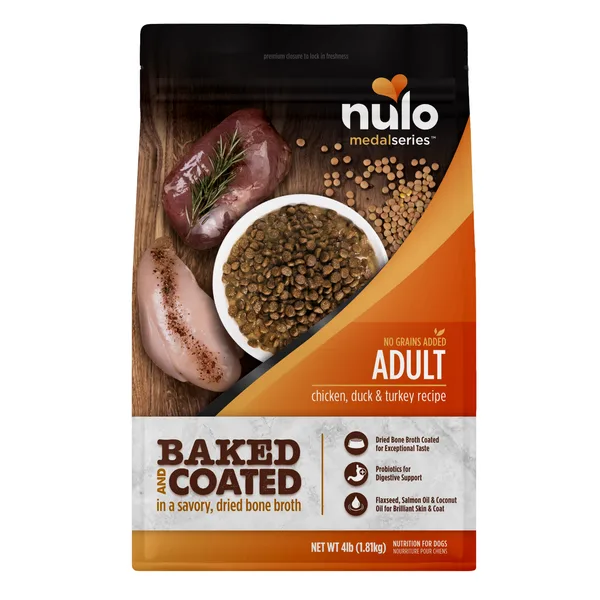 MedalSeries Baked & Coated Chicken, Duck & Turkey Recipe for Dogs package