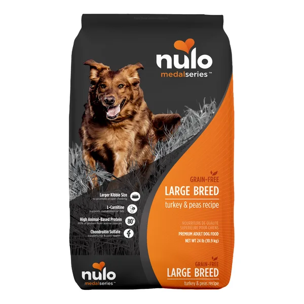 MedalSeries Large Breed Turkey & Peas Recipe for Dogs package