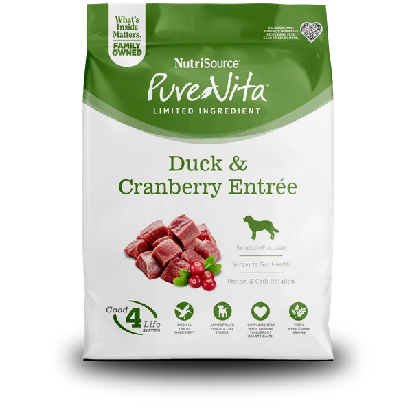 Pure Vita Duck & Cranberry Entrée package