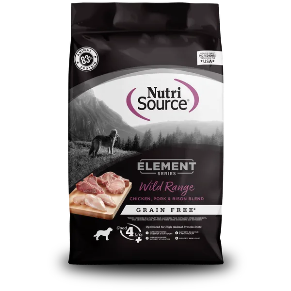 Element Series Element Series Grain Free Wild Range Recipe package