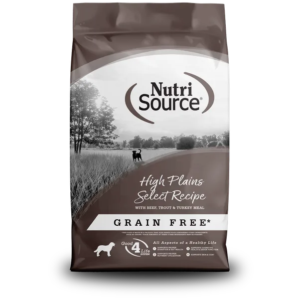 NutriSource® Grain Free High Plains Select package