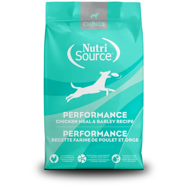 NutriSource® Choice Performance Chicken package