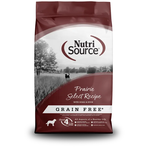 NutriSource® Grain Free Prairie Select package