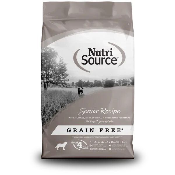 NutriSource® Grain Free Senior package