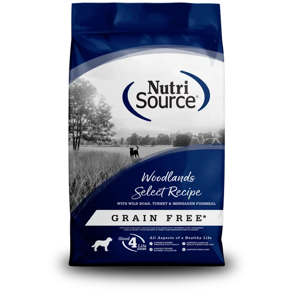 NutriSource® Grain Free Woodlands Select package