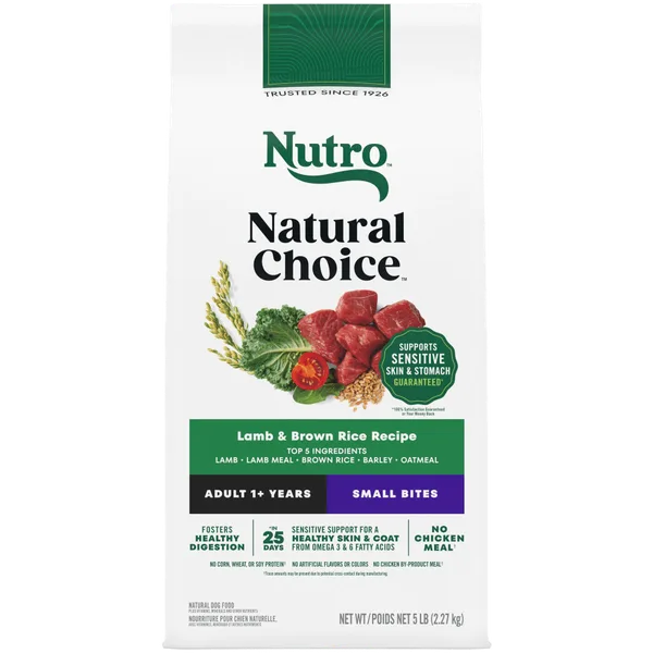 Natural Choice Adult Small Bites Dog Food, Lamb & Brown Rice package