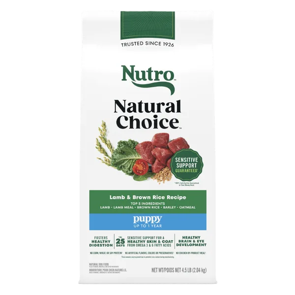 Natural Choice Puppy Food Dry, Lamb & Brown Rice package