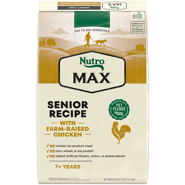 Nutro Max Senior Chicken package