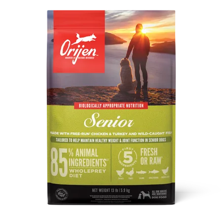 Senior Dry Dog Food package