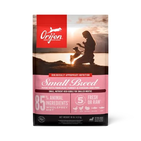 Small Breed Dry Dog Food package