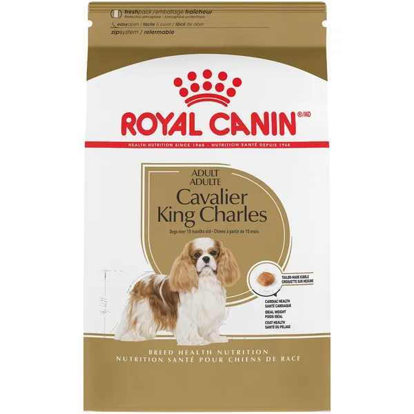 Cavalier King Charles Adult Dry Dog Food package