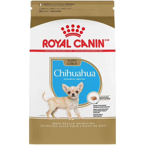 Chihuahua Puppy Dry Dog Food package
