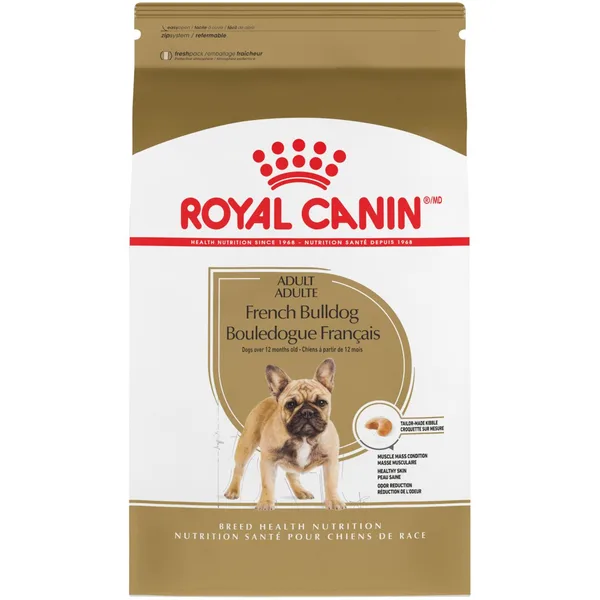 French Bulldog Adult Dry Dog Food package