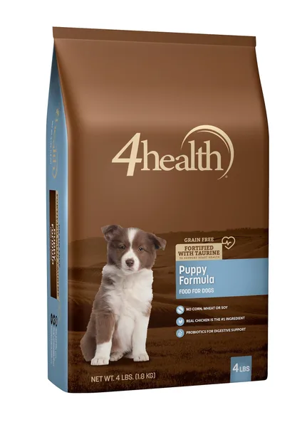4health Grain Free Puppy Dry Dog Food package