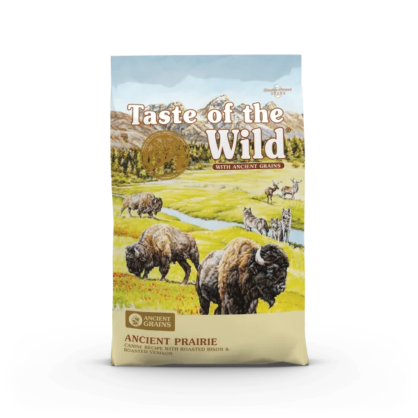 Ancient Prairie Canine Recipe with Roasted Bison & Roasted Venison package