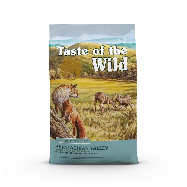 Appalachian Valley Small Breed Canine Recipe with Venison & Garbanzo Beans package