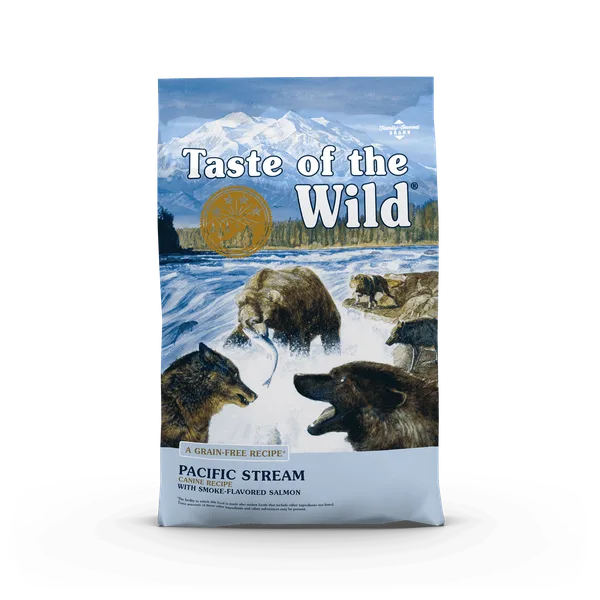 Pacific Stream Canine Recipe with Smoke-Flavored Salmon package