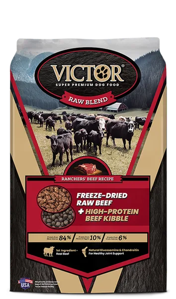 Raw Blend Ranchers' Beef Recipe package